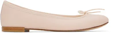 Repetto 10mm Cendrillon Leather Ballerina Flats In Pink