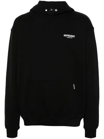 Represent Owners Club Hoodie In Black