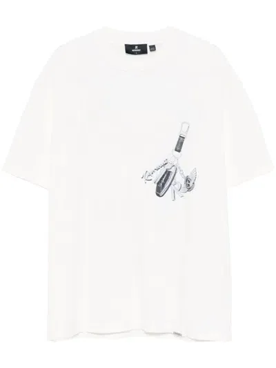 Represent Keys To The Club T-shirt In White