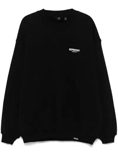 Represent Owners Club Sweatshirt In Black