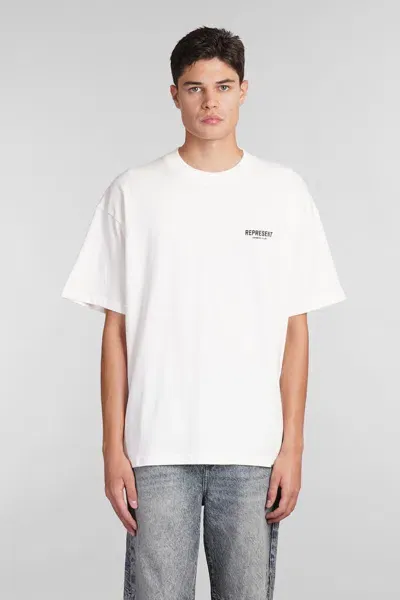 Represent T-shirt In White