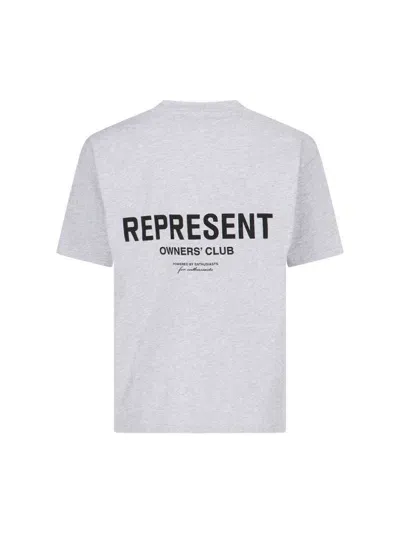 Represent T-shirts And Polos In Grey