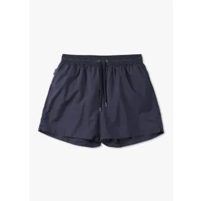 Resort Co Mens Classic Swim Shorts In Navy In Navy Fabric