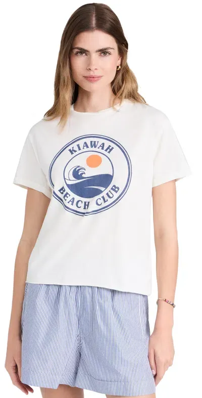 Retro Brand Kiawah Tee Antique White