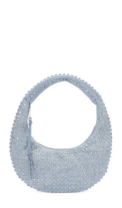 Retroféte Elodie Large Bag In Chambray & Silver