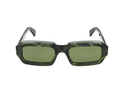 Retrosuperfuture Sunglasses In Green