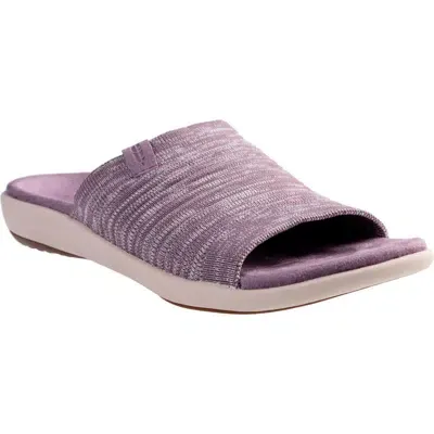 Revitalign Vanessa Slide Sandal In Elderberry