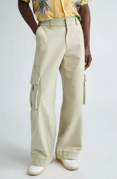 Rhude Parta Spray Cargo Pants In Beige