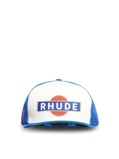 Rhude Racer Trucker Hat In Brown