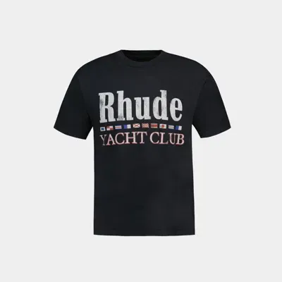 Rhude T-shirts & Tops In Black