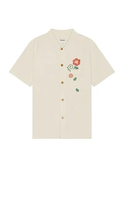 Rhythm Flower Embroidery Shirt In Ë‚´ì¶”ëÿ´