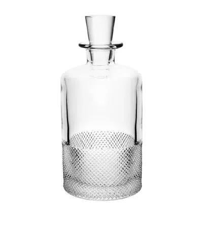 Richard Brendon Diamond Decanter In Metallic