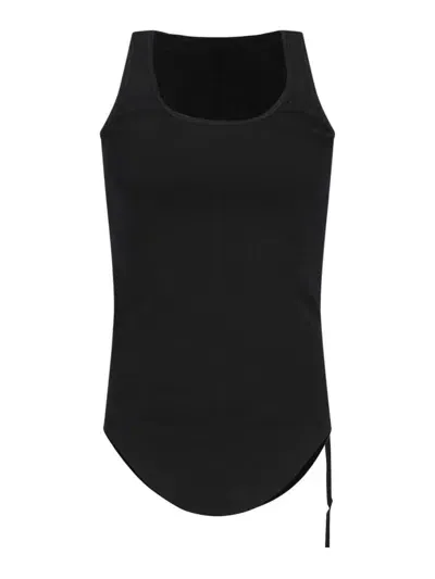 Rick Owens Basic Tank Top In Black