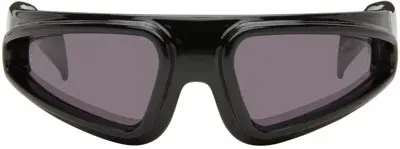 Rick Owens Black Porterville Ryder Sunglasses