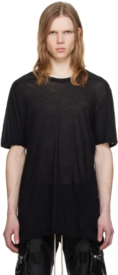 Rick Owens Black Tommy T-shirt