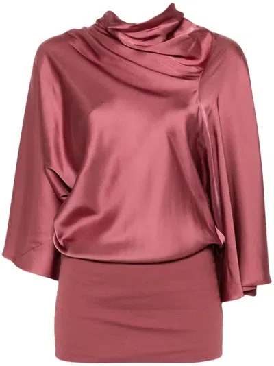 Rick Owens Cylinder Blouse In Pink