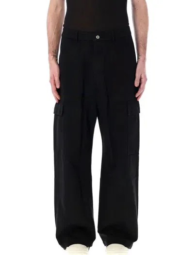 Rick Owens Drkshdw Cargo Trouser In Black