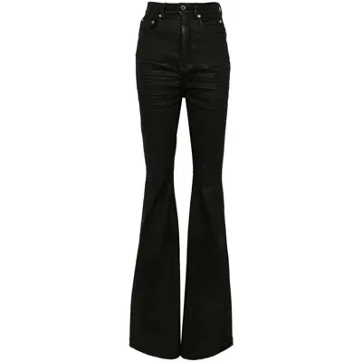 Rick Owens Drkshdw Jeans In Black