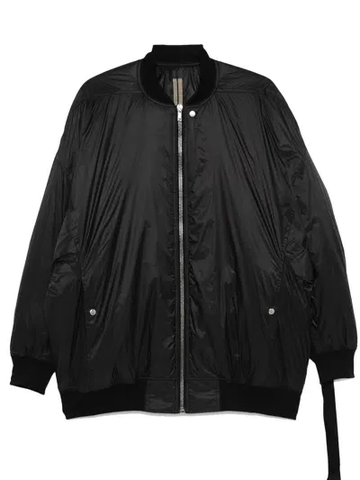 Rick Owens Drkshdw Jumbo Flight Bomber In Black