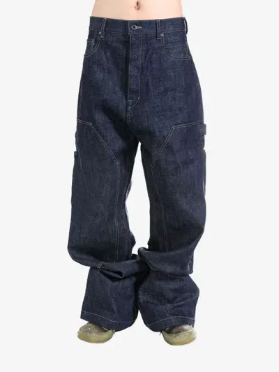 Rick Owens Drkshdw Porterville Jeans In Blue