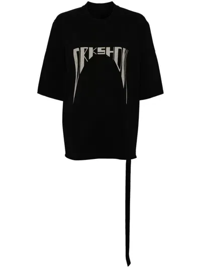 Rick Owens Drkshdw Porterville T-shirt In Black