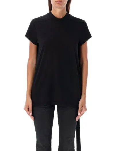 Rick Owens Drkshdw Small Level Crewneck T In Schwarz