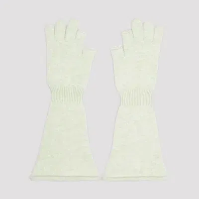 Rick Owens Gloves In Pale Green