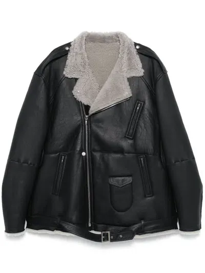 Rick Owens Jumbo Luke Stooges Jacket In Black