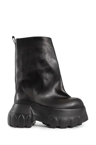 Rick Owens Man Black Boots