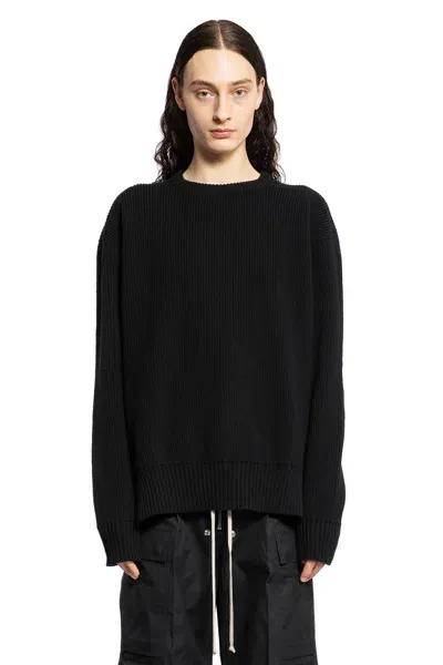 Rick Owens Man Black Knitwear