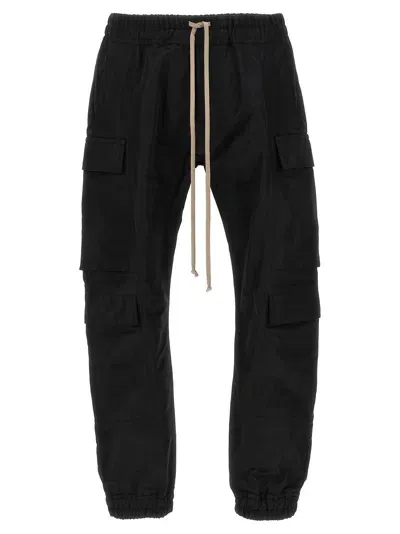 Rick Owens Mastodon Megacargo Pants In Black