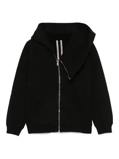 Rick Owens Kids' Mountain Hoodie In Black