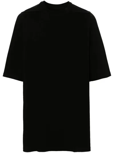 Rick Owens Jumbo Organic-cotton T-shirt In Black