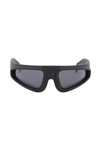 Rick Owens Ryder D-frame Sunglasses For In Black