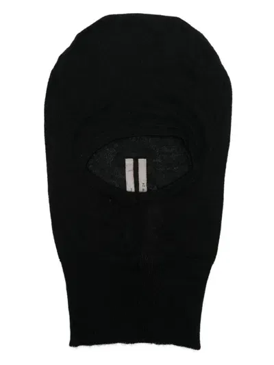 Rick Owens Skull Balaclava In Black