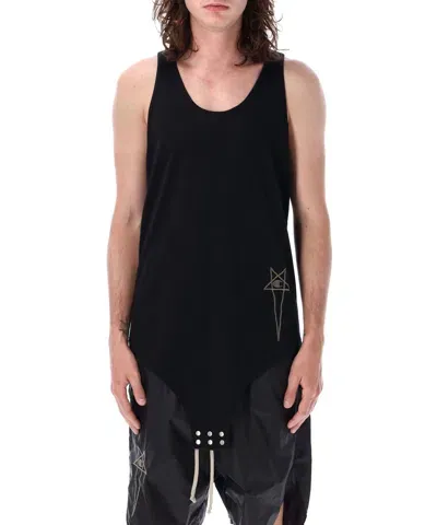 Rick Owens Sleeveless T-shirt In Black