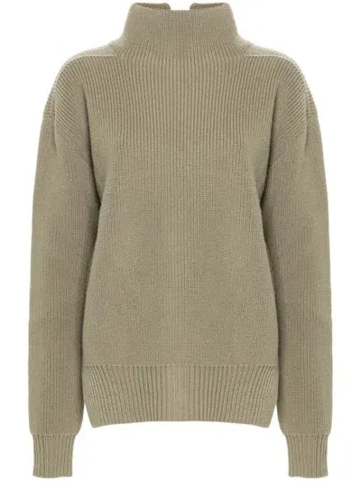 Rick Owens Sweaters Grey In Green