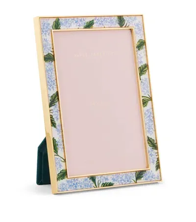 Rifle Paper Co Hydrangea Photo Frame In Pink