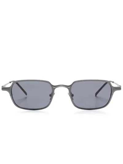 Rigards Rectangle-frame Sunglasses In 银色