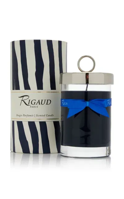 Rigaud Reine De La Nuit Candle In Blue