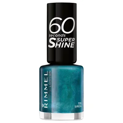 Rimmel 60 Seconds Super-shine Nail Polish (various Shades) - Siren