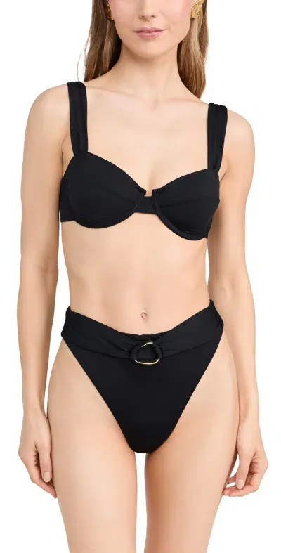 Riot Swim Nour Top Black