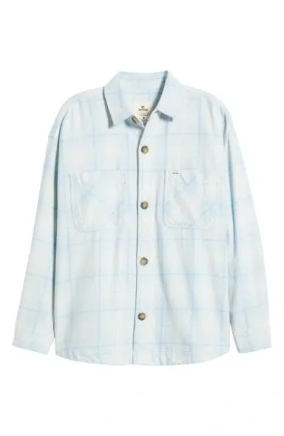 Rip Curl Desert Dreams Flannel Shirt In Antique White