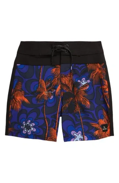 Rip Curl Kids' Mirage Mason Barrel Board Shorts In Wild Berry