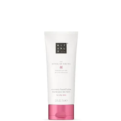 Rituals The Ritual Of Sakura Floral Cherry Blossom & Rice Milk Recovery Hand Balm 70ml In White