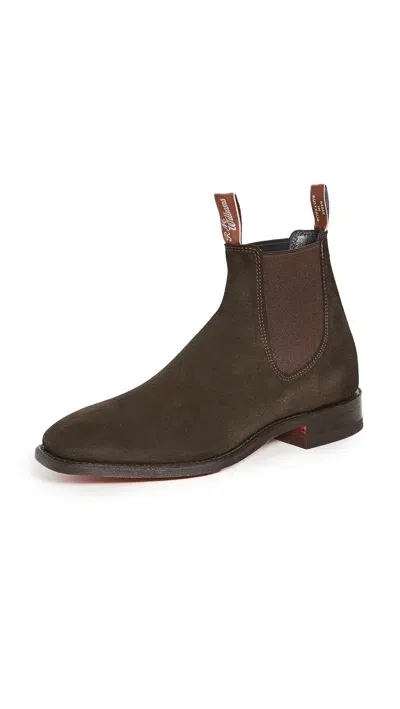 R.m.williams R. M. Williams Suede Rm Boots Chocolate