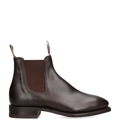 R.m.williams Comfort Craftsman Leather Chelsea Boots In Brown