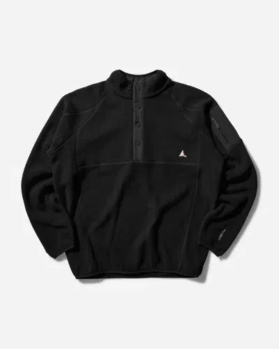 Roa Men S Polartec Fleece Button Up In Black