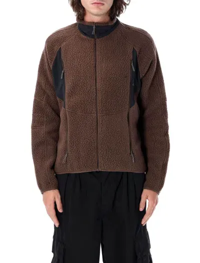 Roa Polartec Fleece Jacket In Brown