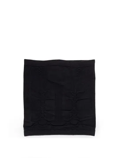 Roa Seamless Technical Fabric Neckwarmer In Black Blk0001